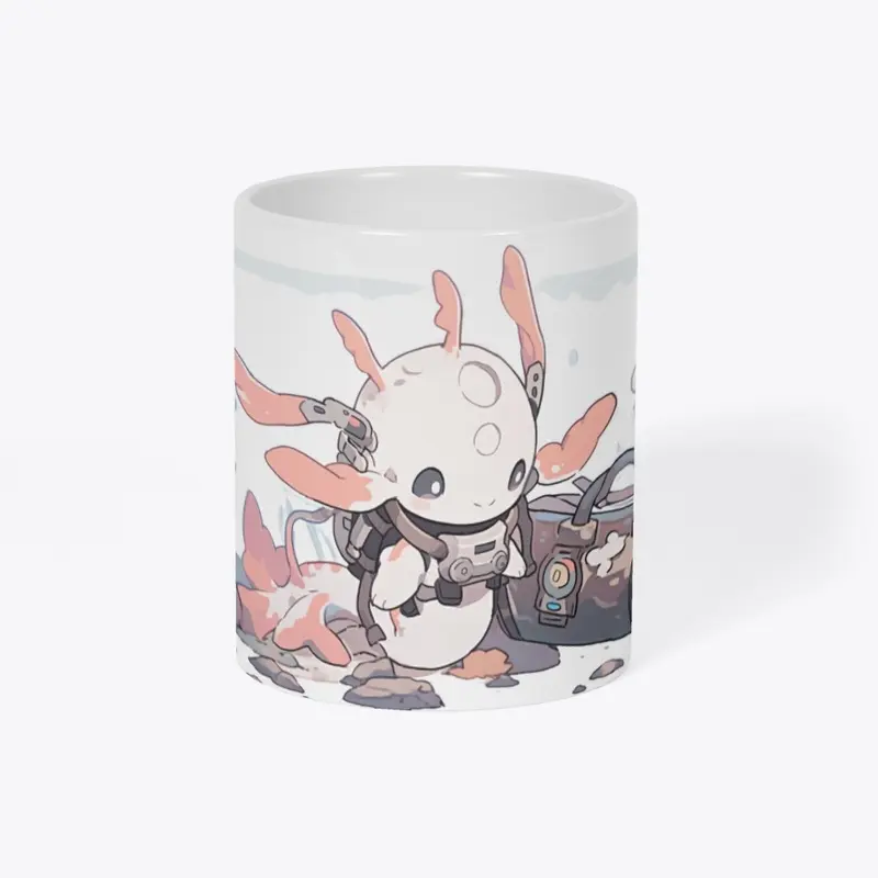 Axolotl Archeo Mug - Dive & Discover!