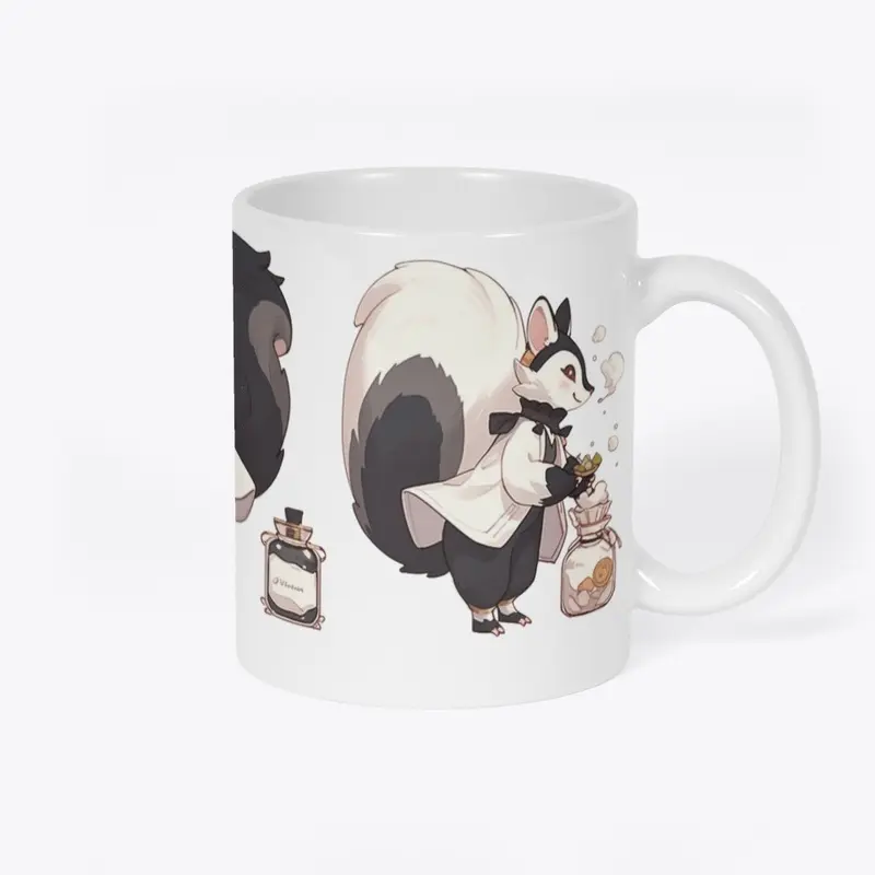 Skunk Perfumist Mug - Fragrant Sips!