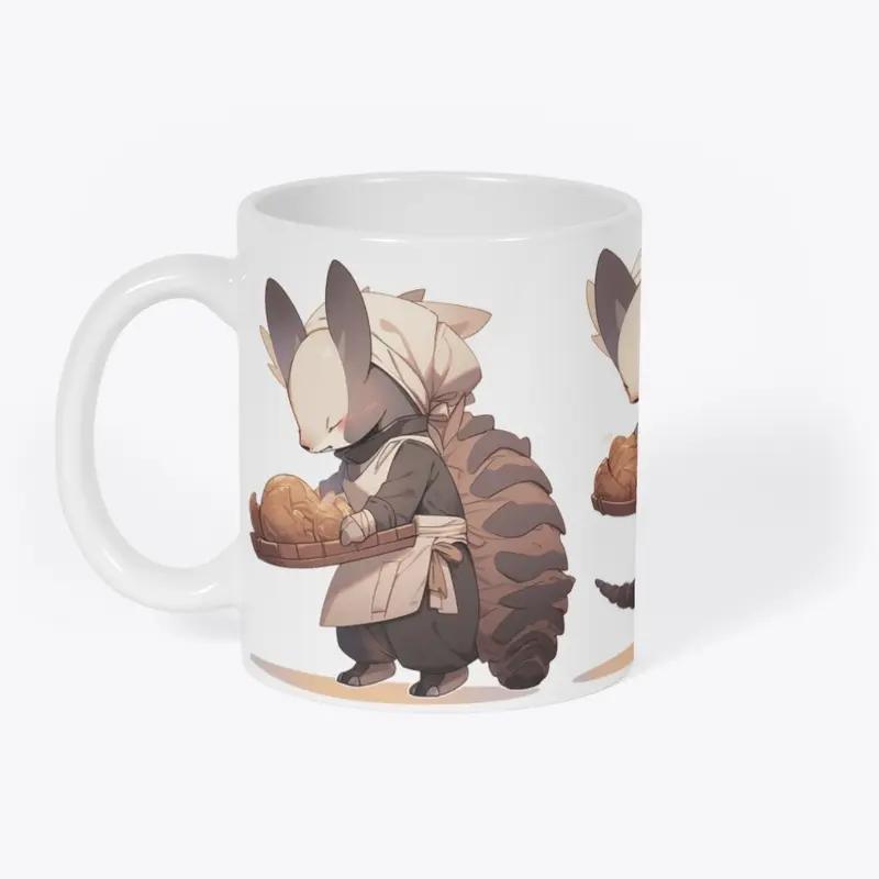 Armadillo Baker Mug - Baking Bliss!