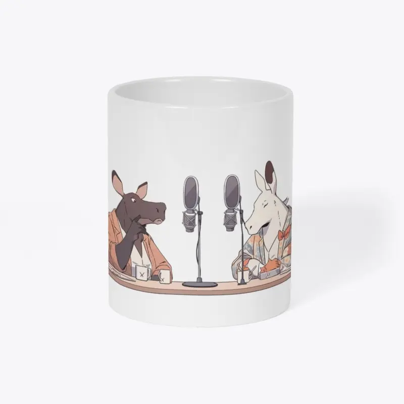 Moose Podcast Mug - Java Jibber-Jabber!